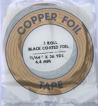 Kupferfolie schwarz 11/64 Zoll 4,4 mm
