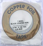 Kupferfolie schwarz 3/16 4,8 mm