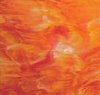 675-5 orange-rot geschliert (30 x 20 cm)