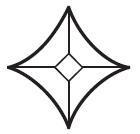 Facette Stern 51,0 x 51,0 mm