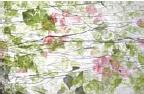 11-29 Clear with Green and Gold-Pink Fractures and Green Streamers