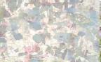 11-295 Clear, White with Gold-Pink and White Fractures and Green Streamers