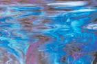 12-543 Blue, Purple, Cream with Clear Streamers